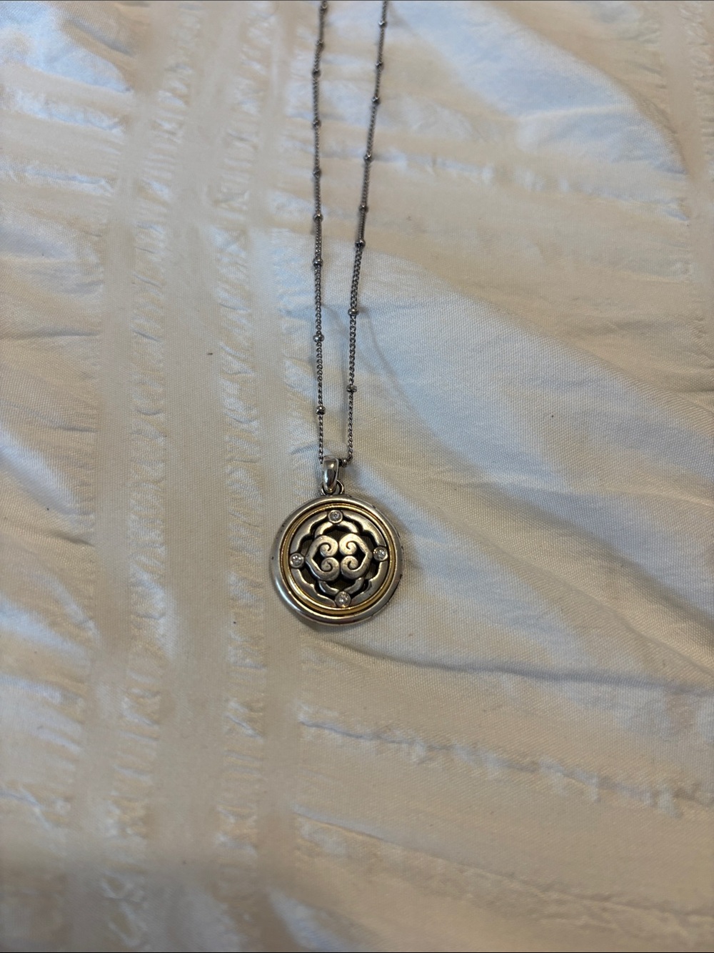 Brighton Intrigue Necklace.  Reversible